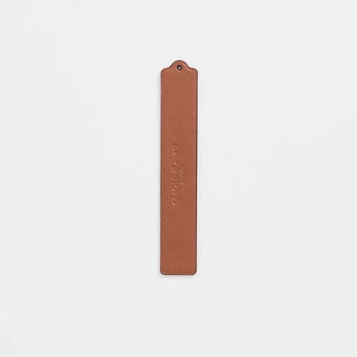 Remade Leather Heat Crease Bookmark