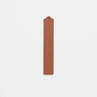 Remade Leather Heat Crease Bookmark