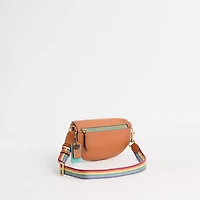 Upcrafted Bethany Belt Bag With Rainbow Quilting