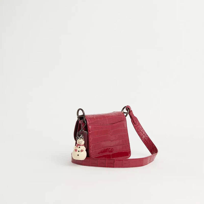 Upcrafted Beat Shoulder Bag 18 In Alligator