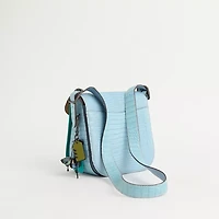 Upcrafted Courier Bag In Crocodile