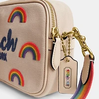 Theo Camera Bag With Rainbow