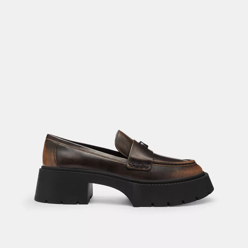 Leah Platform Loafer Loved Leather