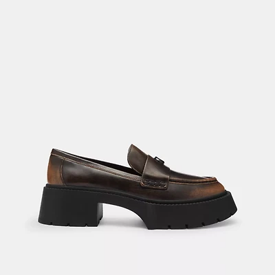 Leah Platform Loafer Loved Leather