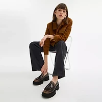 Leah Platform Loafer Loved Leather