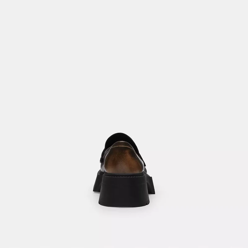 Leah Platform Loafer Loved Leather
