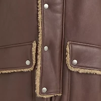 Restored Reversible Shearling Coat