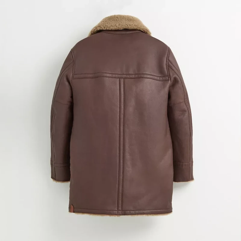 Restored Reversible Shearling Coat