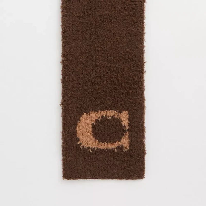 Restored Sherpa Knit Scarf