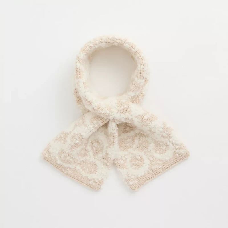 Restored Signature Cashmere Scarf