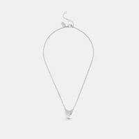Butterfly Pearl Pendant Necklace