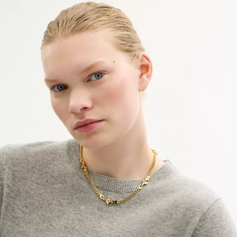 Coach Link Necklace