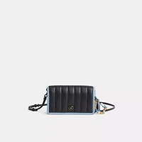 Upcrafted Hayden Foldover Crossbody Clutch Bag With Quilting