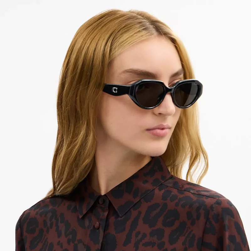 C Hardware Geometric Sunglasses
