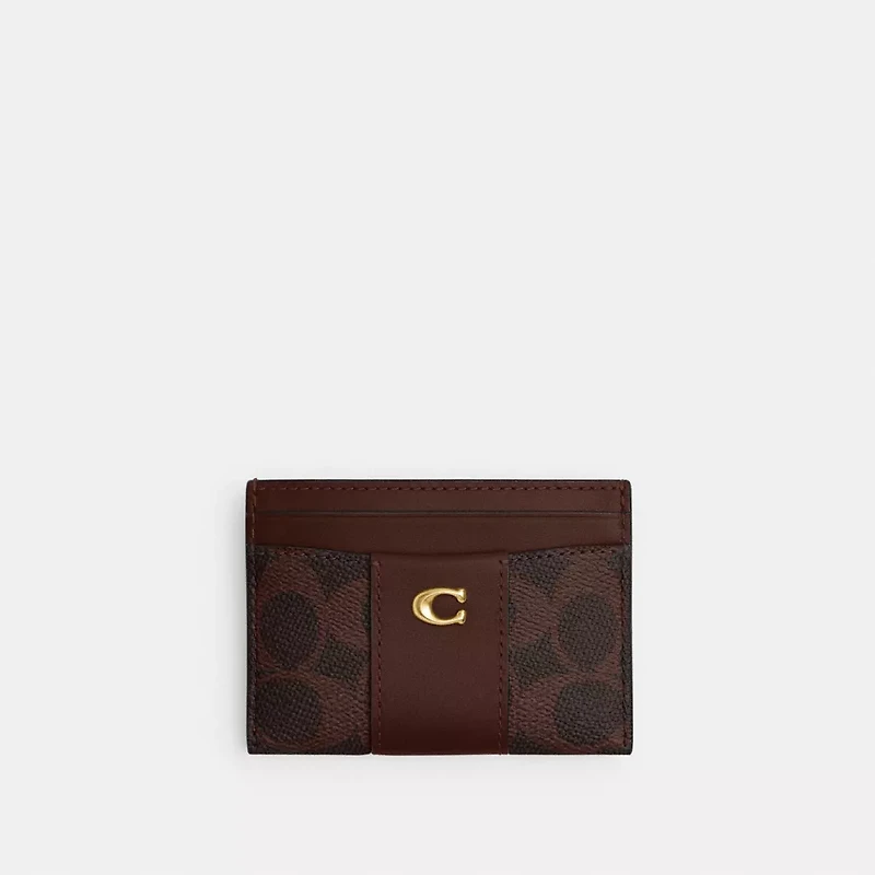Essential Card Case In Signature Canvas