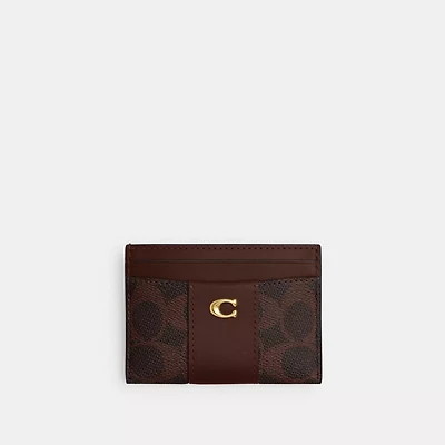 Essential Card Case In Signature Canvas
