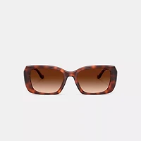 Maxi Sculpted C Oversized Rectangle Sunglasses