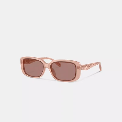 Quilted Rectangle Sunglasses