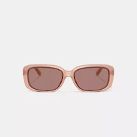 Quilted Rectangle Sunglasses