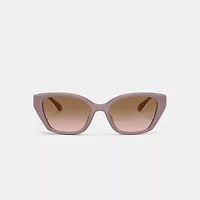 C Hardware Square Cat Eye Sunglasses
