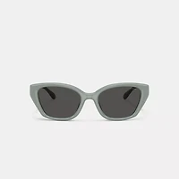 C Hardware Square Cat Eye Sunglasses