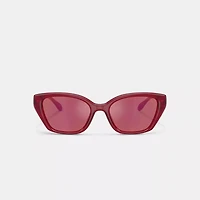 C Hardware Square Cat Eye Sunglasses