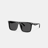 Flat Top Square Sunglasses