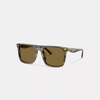 Flat Top Square Sunglasses