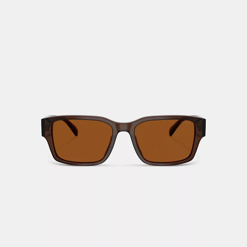 Maxi Sculpted C Narrow Square Sunglasses