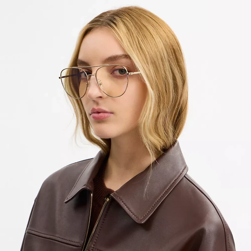 Metal Pilot Sunglasses