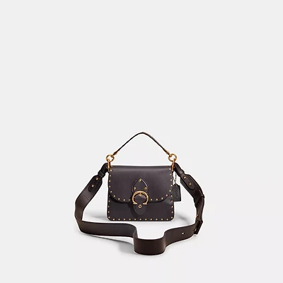 Restored Beat Shoulder Bag 18 With Rivets