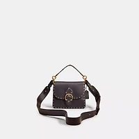 Restored Beat Shoulder Bag 18 With Rivets