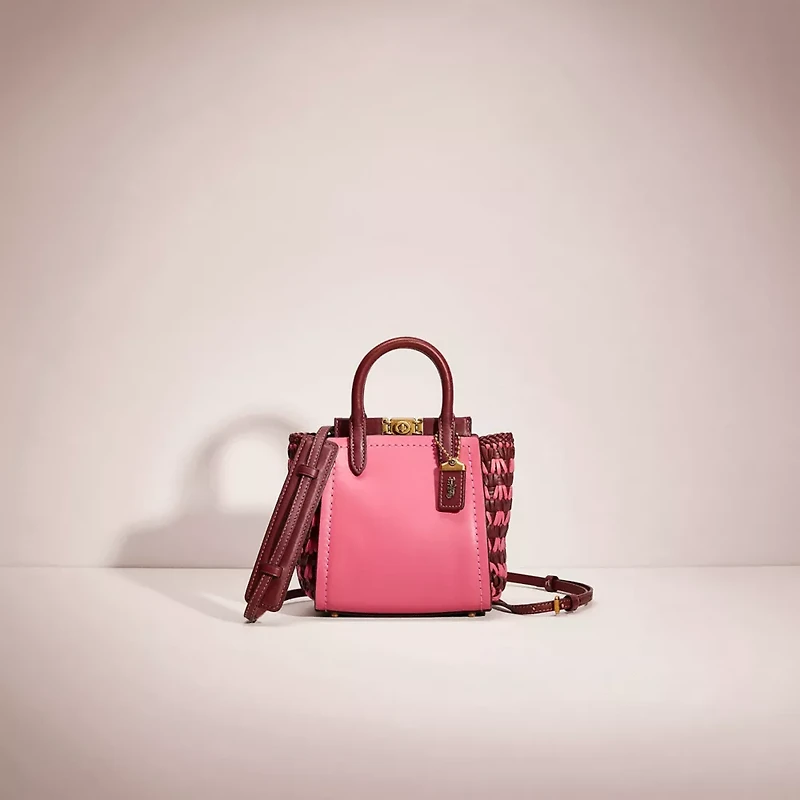 Restored Troupe Tote 16 With Weaving