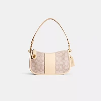 Restored Swinger Bag In Signature Jacquard