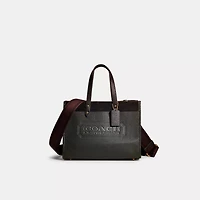 Restored Field Tote 30 In Colorblock With Coach Badge