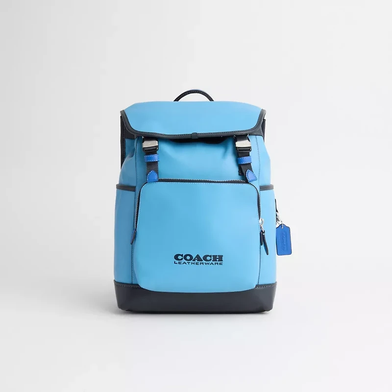 Restored League Flap Backpack In Colorblock
