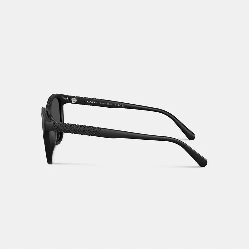 Textured Square Sunglasses