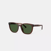 Textured Square Sunglasses