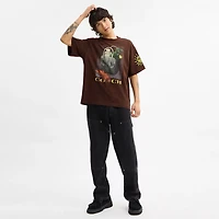Coach Graphic Relaxed T Shirt Organic Cotton