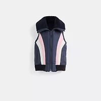 Restored Reversible Shearling Vest