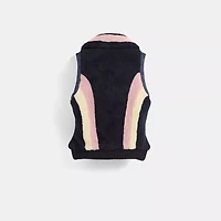 Restored Reversible Shearling Vest