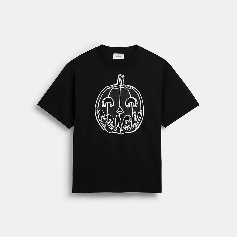 Pumpkin Relaxed T Shirt Organic Cotton