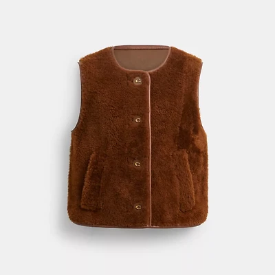 Shearling Vest