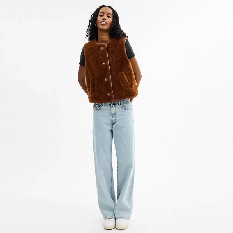 Shearling Vest