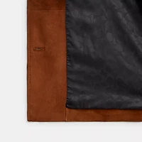 Sculpted C Suede Jacket