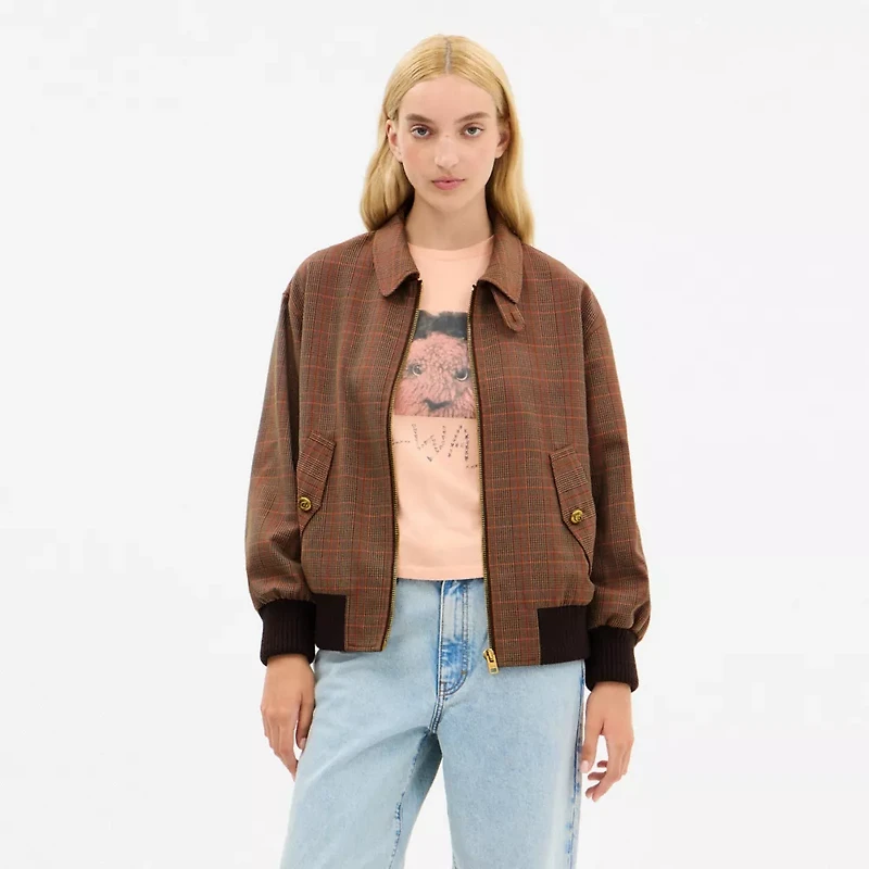 Wool Blouson Jacket