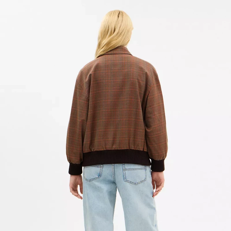Wool Blouson Jacket