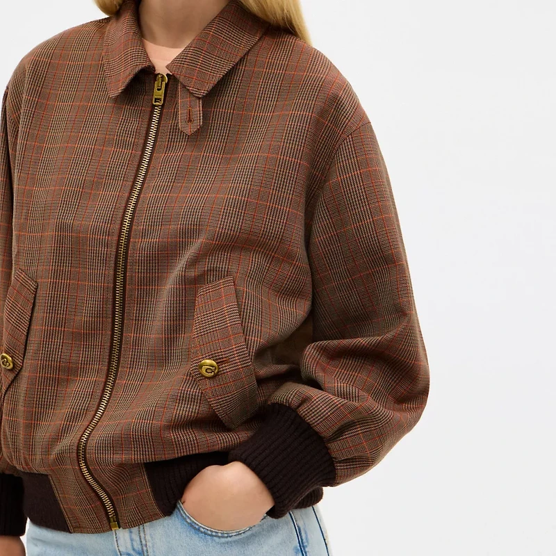 Wool Blouson Jacket