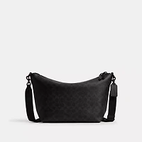 Top Zip Messenger Bag In Signature Canvas