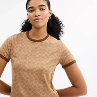 Signature Ringer T Shirt